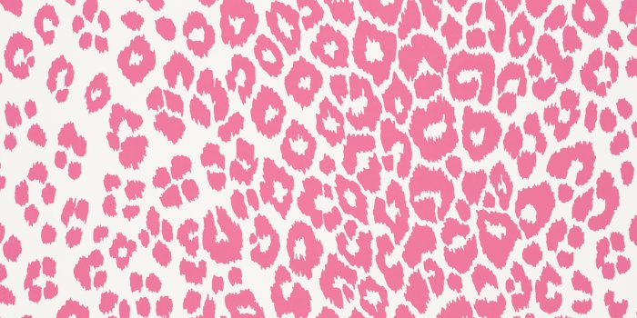 1200x1200 Iconic Leopard - Pink Wallpapers | Schumacher