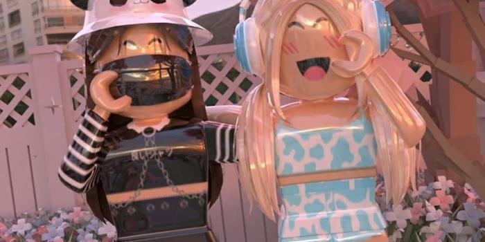 1650x1650 Download Roblox Party Girls Gfx Wallpaper | Wallpapers.com