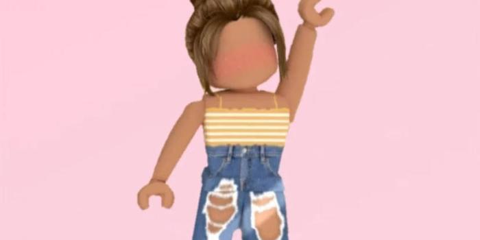 828x1469 Download Cool Girl Roblox Avatar Wallpaper | Wallpapers.com
