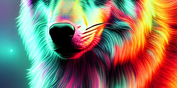 1600x2933 Neon Wolf - AI Generated Artwork - NightCafe Creator