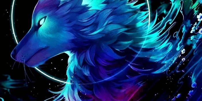1272x778 100+] Cool Blue Wolf Wallpapers | Wallpapers.com