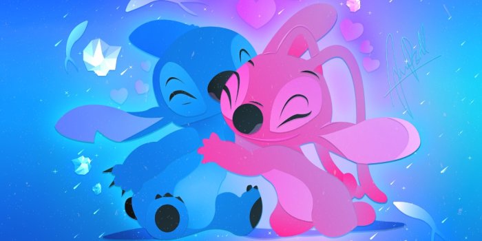 1080x1900 Top 25 Best Stitch And Angel Wallpapers [ HQ ]