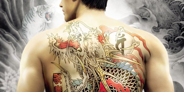 1600x1200 Desktop Wallpapers Yakuza Tattoos Human back Games