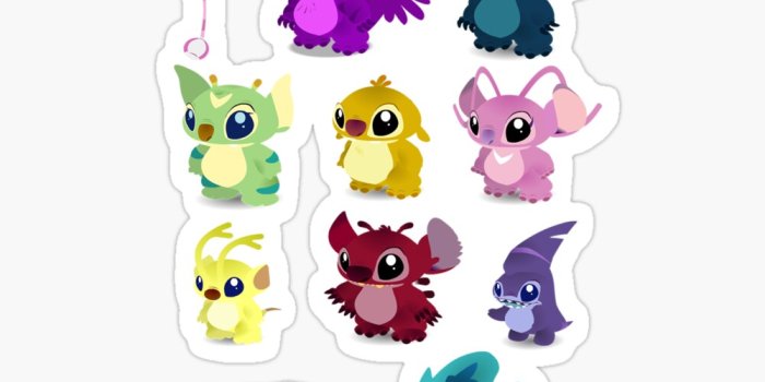 1000x1000 Lilo and Stitch angel baby