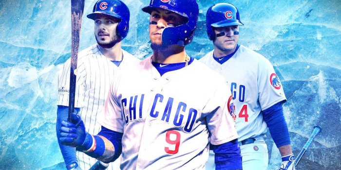 1200x800 Download Javier Baez With Chicago Cubs Teammates Wallpaper | Wallpapers.com