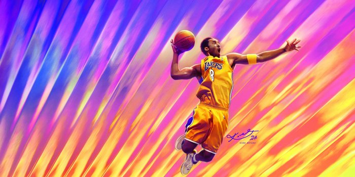 2048x1536 Black Mamba Kobe Bryant in NBA 2K24 Game 4K Wallpaper