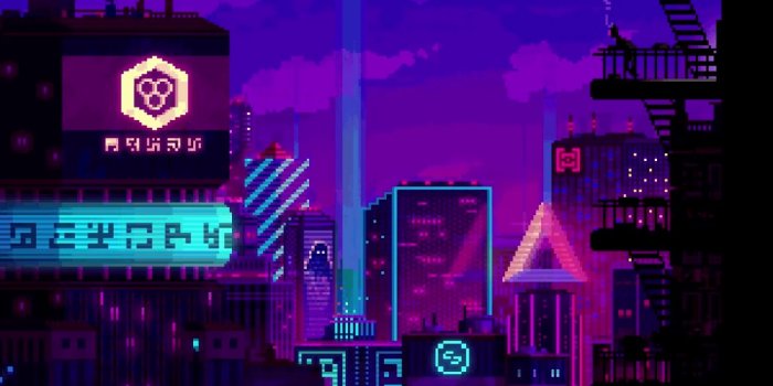 1280x720 Night City 8 Bit Live Wallpaper