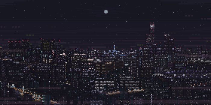 3000x1400 8 bit background | Art wallpaper, Pixel art, Background