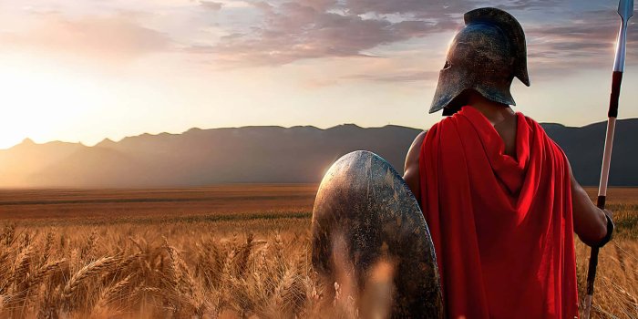 1920x804 Download Spartan Sunset Wallpaper | Wallpapers.com