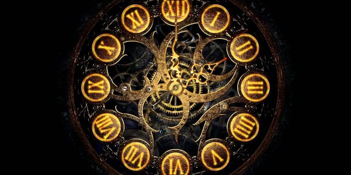 1280x720 Clock 3D Screensavers - Mechanical Clock