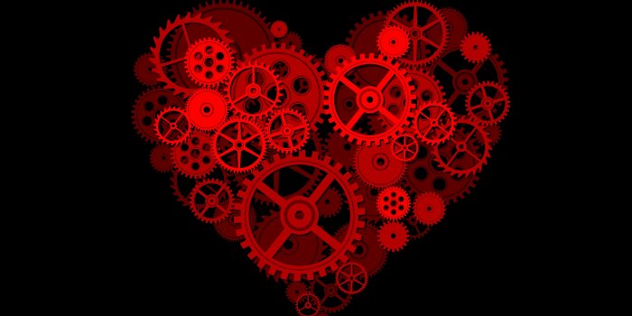2880x1800 Love heart Wallpaper 4K, Gears, Mechanical