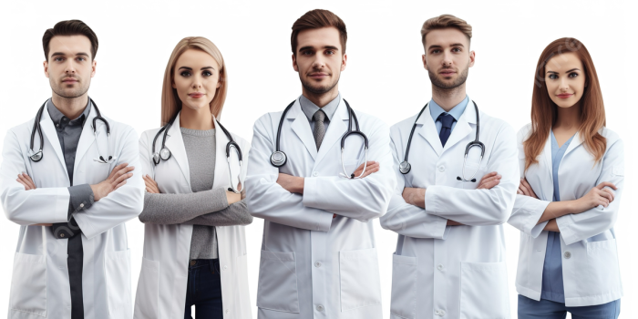 1200x673 Group Of Doctors Pose Together To Show Their Profession Background, 3d  Composite Image Of Portrait Of Smiling Medical Team Standing Arms Crossed,  Hd Photography Photo Background Image And Wallpaper for Free Download