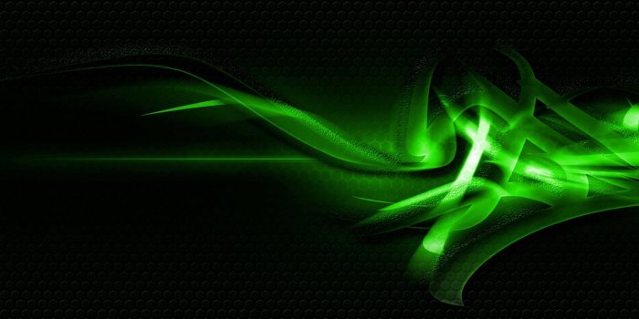 1920x1200 Download Abstract Dark Green Neon Lines Wallpaper | Wallpapers.com