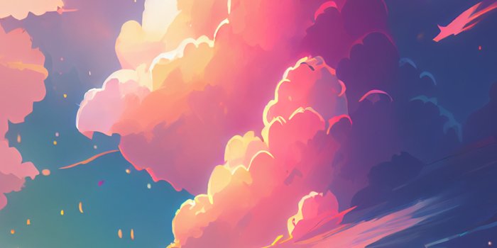 1183x2560 Aesthetic Rainbow & Clouds Wallpaper - Cool Rainbow Wallpapers