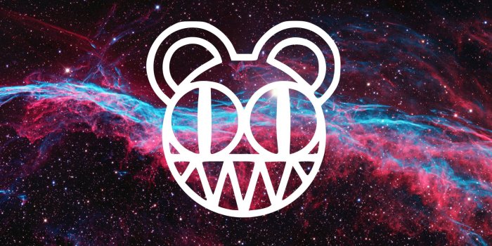 1920x1200 Download Radiohead Bear Head Galaxy Wallpaper | Wallpapers.com