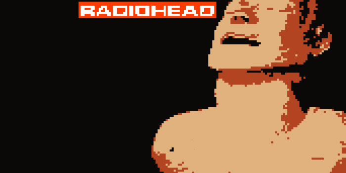 1366x768 Radiohead, music, album covers, pixel art, band | 1366x768 Wallpaper -  wallhaven.cc