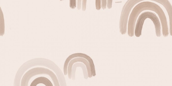 1000x1000 Painting Rainbows Wallpaper in Neutral | I Love Wallpaper