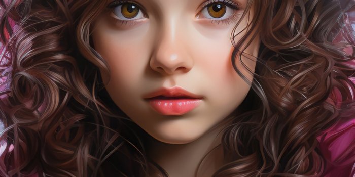 1080x1920 Cute Girl Wallpaper 4K, AI art, Girly backgrounds