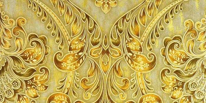 1328x2560 Vonzo Golden Damask Royal Look Wallpaper for Living Room and Restaurant  (Wall Cover Area 57 sqft) : Amazon.in: Home Improvement