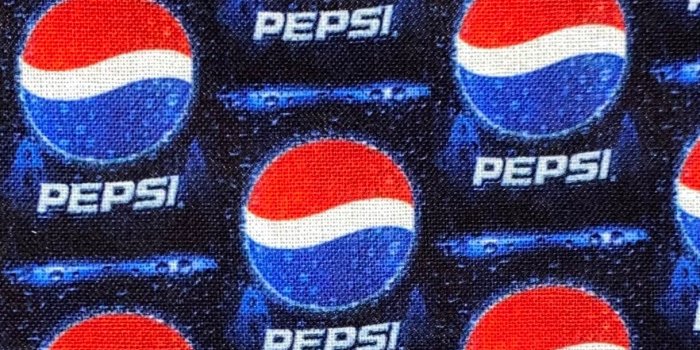 1218x1624 Pepsi Fabric 100% Cotton Fabric by the Yard Pepsi Cola Fabric - Etsy