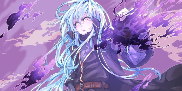 1920x1080 Download Rimuru Tempest Flames Wallpaper | Wallpapers.com