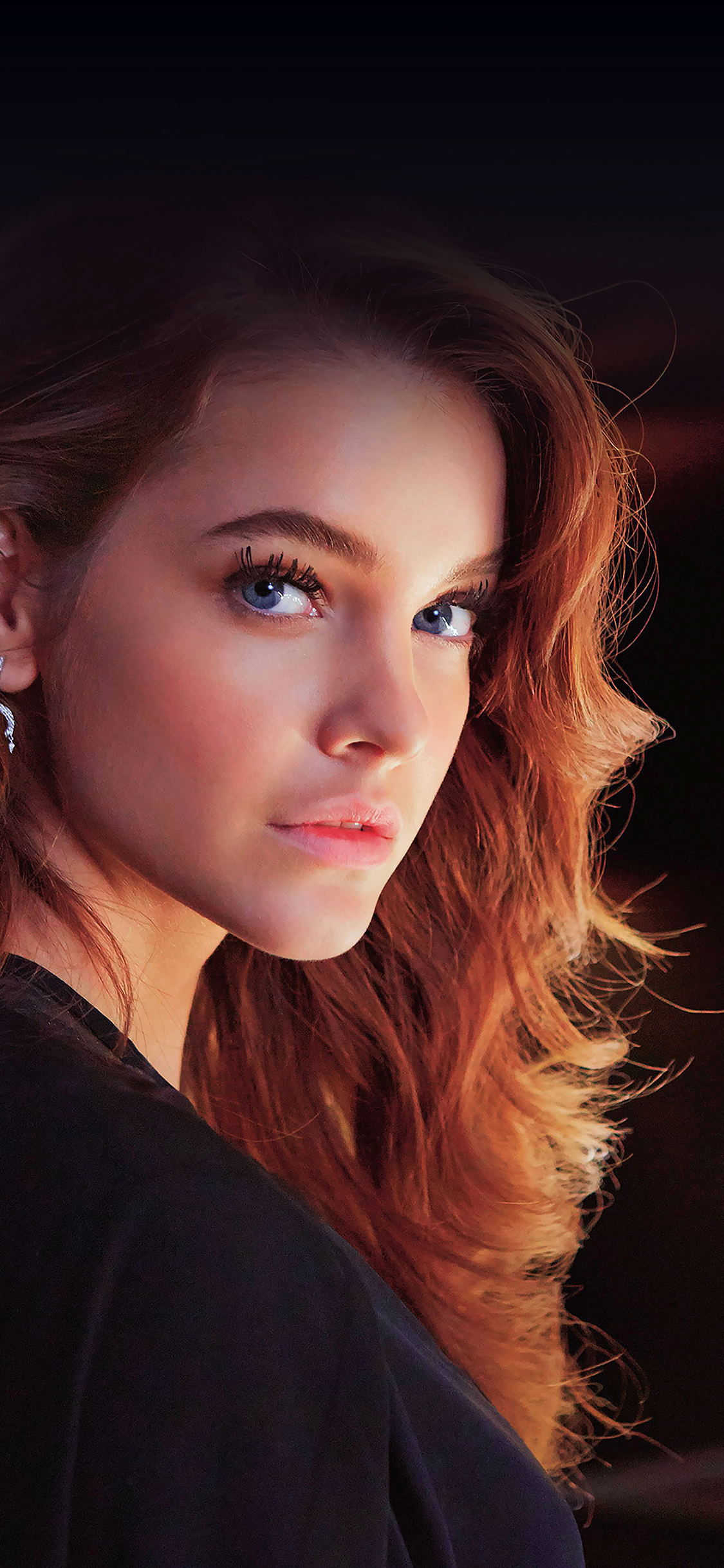 1125x2436 hb20-wallpaper-b-parvin-sexy-woman-model-face - Papers.co