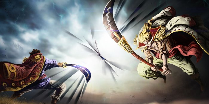 1920x1177 ArtStation - Roger VS Whitebeard, Olivier Eschbach | One piece wallpaper  iphone, 4k wallpapers for pc, One piece drawing