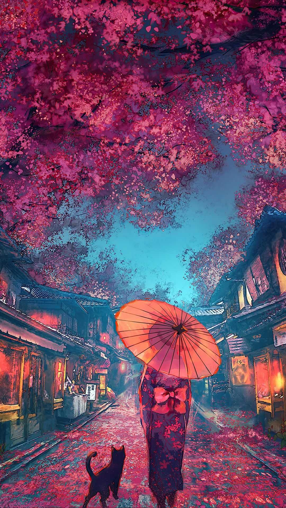 1080x1920 Aesthetic japan Wallpapers Download | MobCup