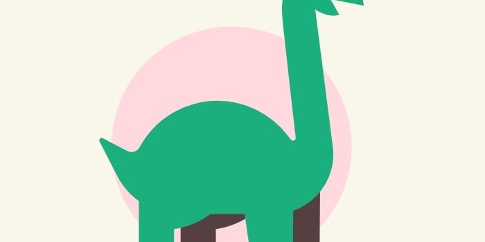 700x1244 Free Simple Dinosaur Mobile Wallpaper template