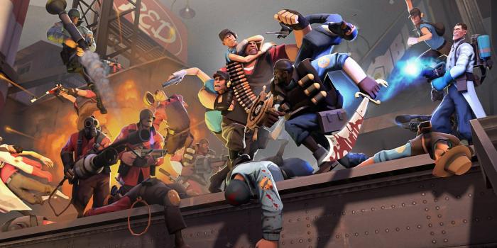 1920x1159 Download Action-Packed Game of Team Fortress 2 Wallpaper | Wallpapers.com