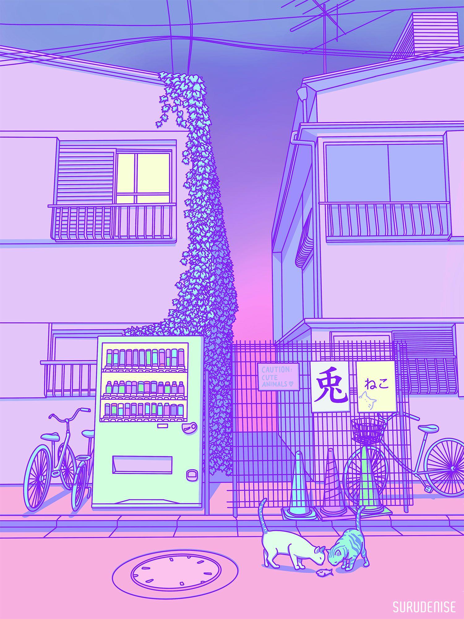 1500x2000 Pastel Japan Aesthetic Wallpapers