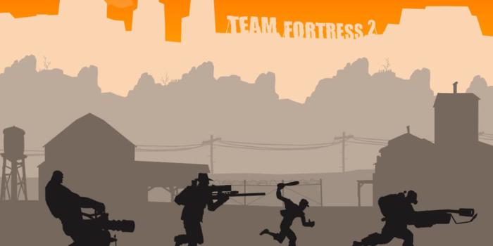 1350x1080 Silhouette - Team Fortress 2 Wallpaper