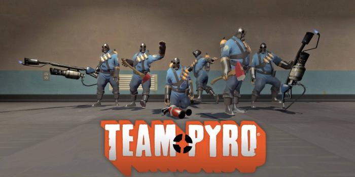 1920x1080 Download Pyro, the blazing character from Team Fortress 2. Wallpaper |  Wallpapers.com