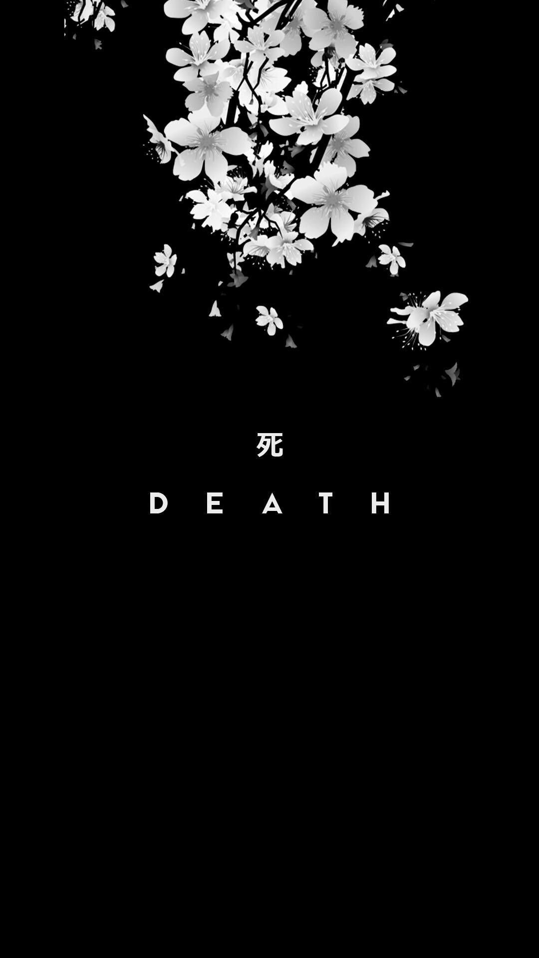 1080x1920 Aesthetic Death Japanese Wallpaper Download | MobCup