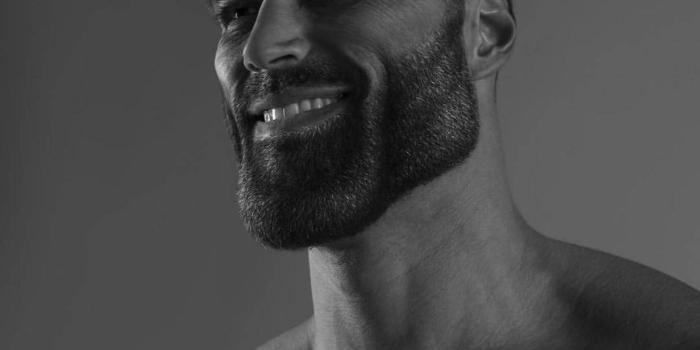 1242x1394 Download Handsome Giga Chad Wallpaper | Wallpapers.com