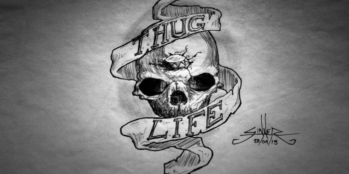 1024x768 71+] Thug Life Wallpaper - WallpaperSafari