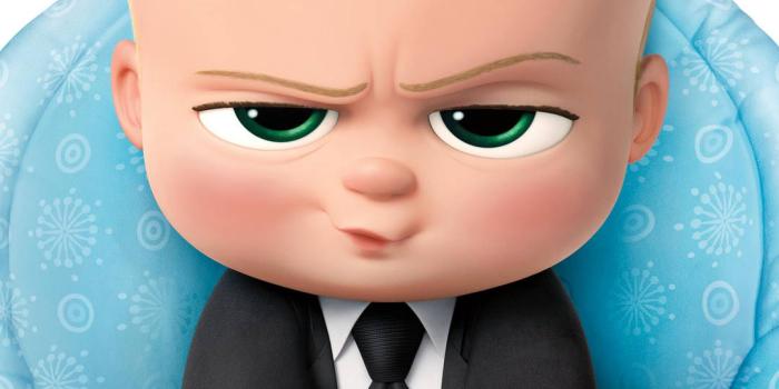 1079x1920 Download The Boss Baby In Serious Face Wallpaper | Wallpapers.com