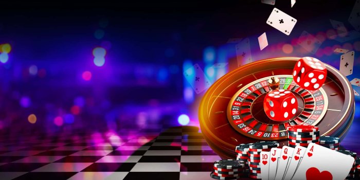1920x875 Download Glowing Casino Extravaganza | Wallpapers.com