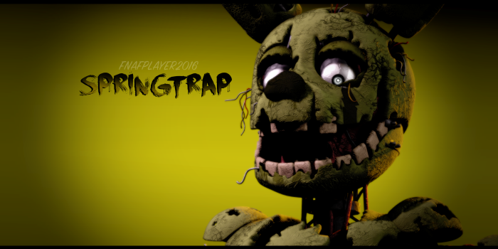 4000x2250 SFM FNaF] Springtrap Wallpaper (4K) : r/fivenightsatfreddys