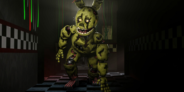 1920x1080 Tia Kin on Springtrap | Fnaf wallpapers, Fnaf, Wallpaper