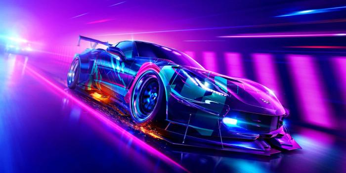1920x1080 Download Cool Neon Car Corvette Need For Speed Wallpaper | Wallpapers.com