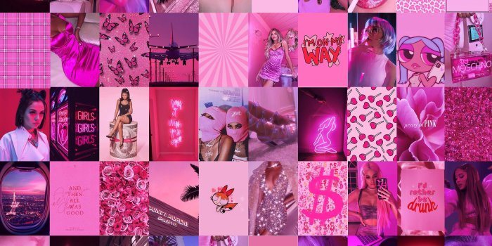 2967x2209 Pink Baddie Wallpaper - Etsy