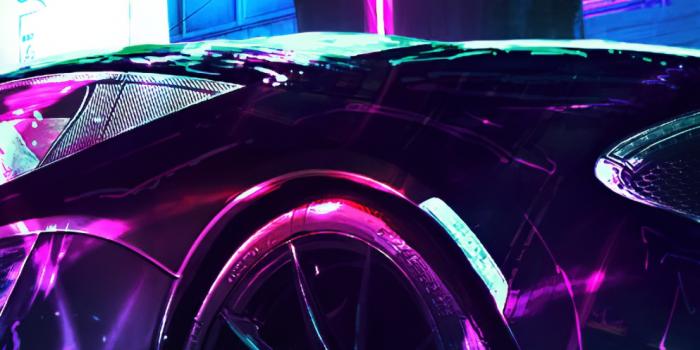 1290x2796 Cyberpunk Wallpaper 4K, McLaren, Supercars, Neon art