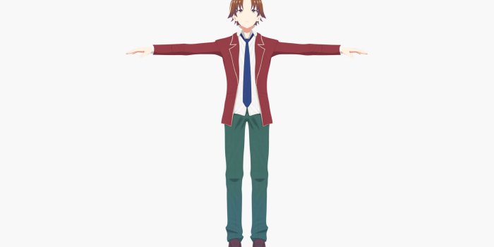 1920x1080 Kiyotaka Ayanokoji - Classroom of The Elite 3D Model by RYANMAICOL