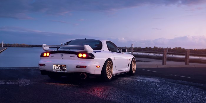 3840x2563 Vehicles Mazda RX-7 4k Ultra HD Wallpaper