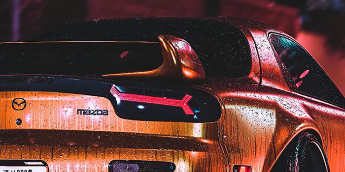 750x1334 Download wallpaper 750x1334 mazda rx7, rear-view, artwork, iphone 7, iphone  8, 750x1334 hd background, 23124