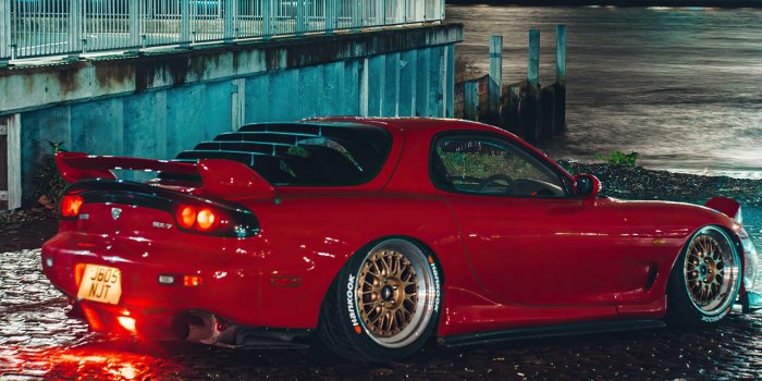 1280x2120 1280x2120 Red Mazda Rx7 On Streets K4 iPhone 6+ HD 4k Wallpapers, Images,  Backgrounds, Photos and Pictures