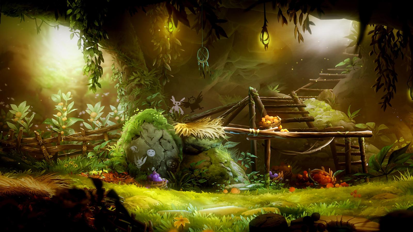 5120x2880 Made a wallpaper - Ori's Home (5K) : r/OriAndTheBlindForest