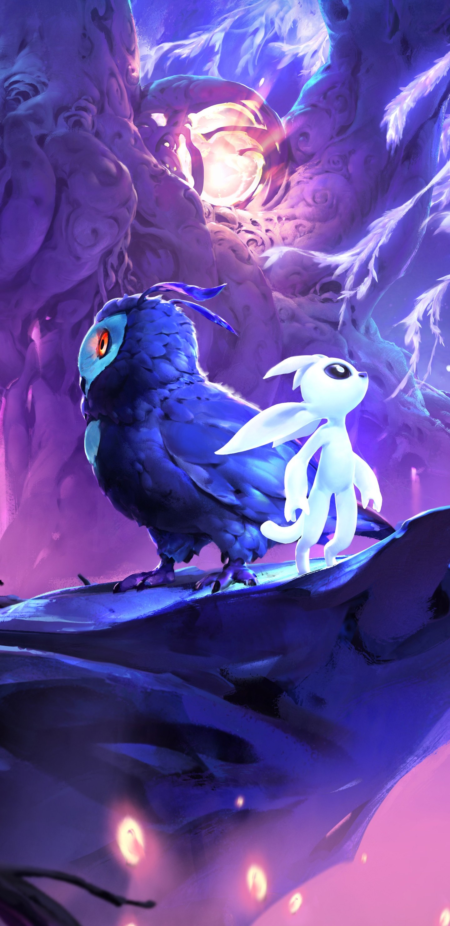 1440x2960 Ori and Ku phone wallpaper for people in need :) : r/OriAndTheBlindForest