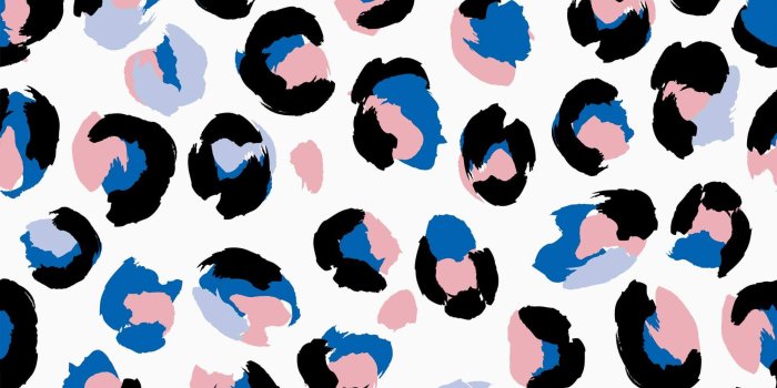 2000x1999 Wild Thing Wallpaper in Cobalt Blue and Bubblegum Pink | Lust Home